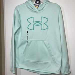 New Under Armour women’s hoodie size S. Mint color